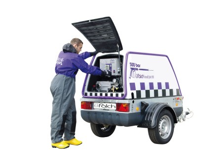 Установка СВД 500 бар FALCH, прицеп