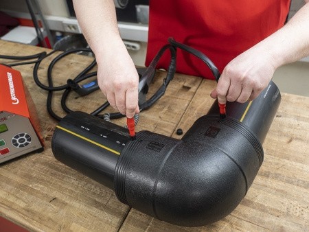 Отвод электросварной 90° PN16 SDR11 PE100 D315