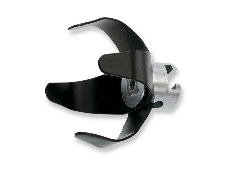 Двойной гладкий вильчатый скребок для спирали 16мм